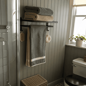 DryTowel Rail – No More Messy Towels in Small Bathrooms