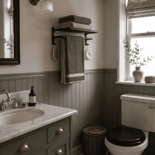 DryTowel Rail – No More Messy Towels in Small Bathrooms