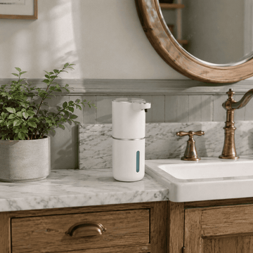 Automatic Liquid/Foma Soap Dispenser, Touchless Electric Dispenser, USB Rechargeable with Infrared Sensor for Bathroom,Kitchen